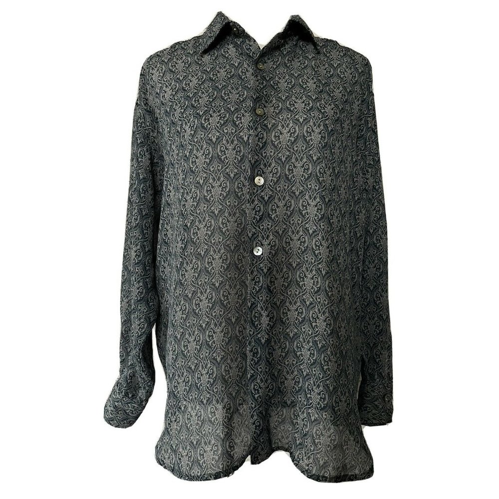 Guess Jeans Button Down Shirt Large